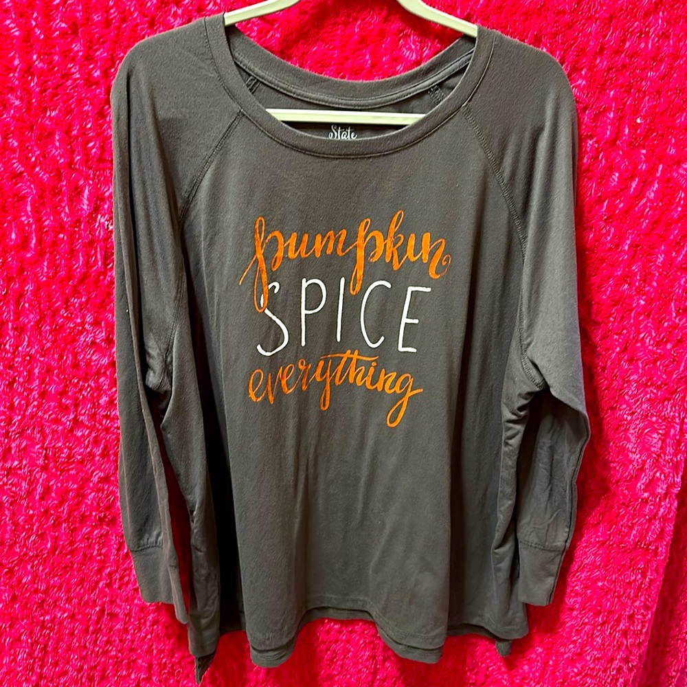 Fall long sleeve t shirt